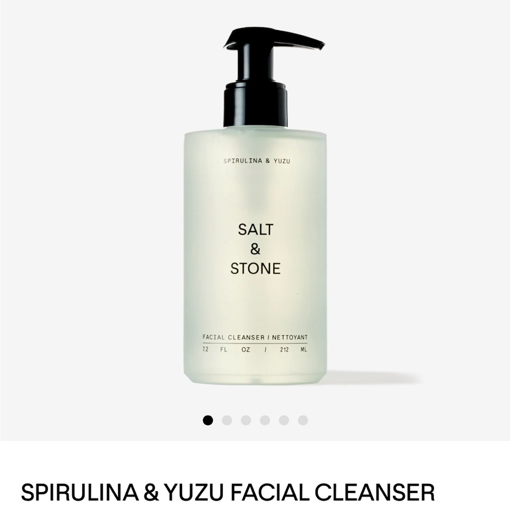 Salt & Stone Facial Cleanser | Spirulina & Yuzu